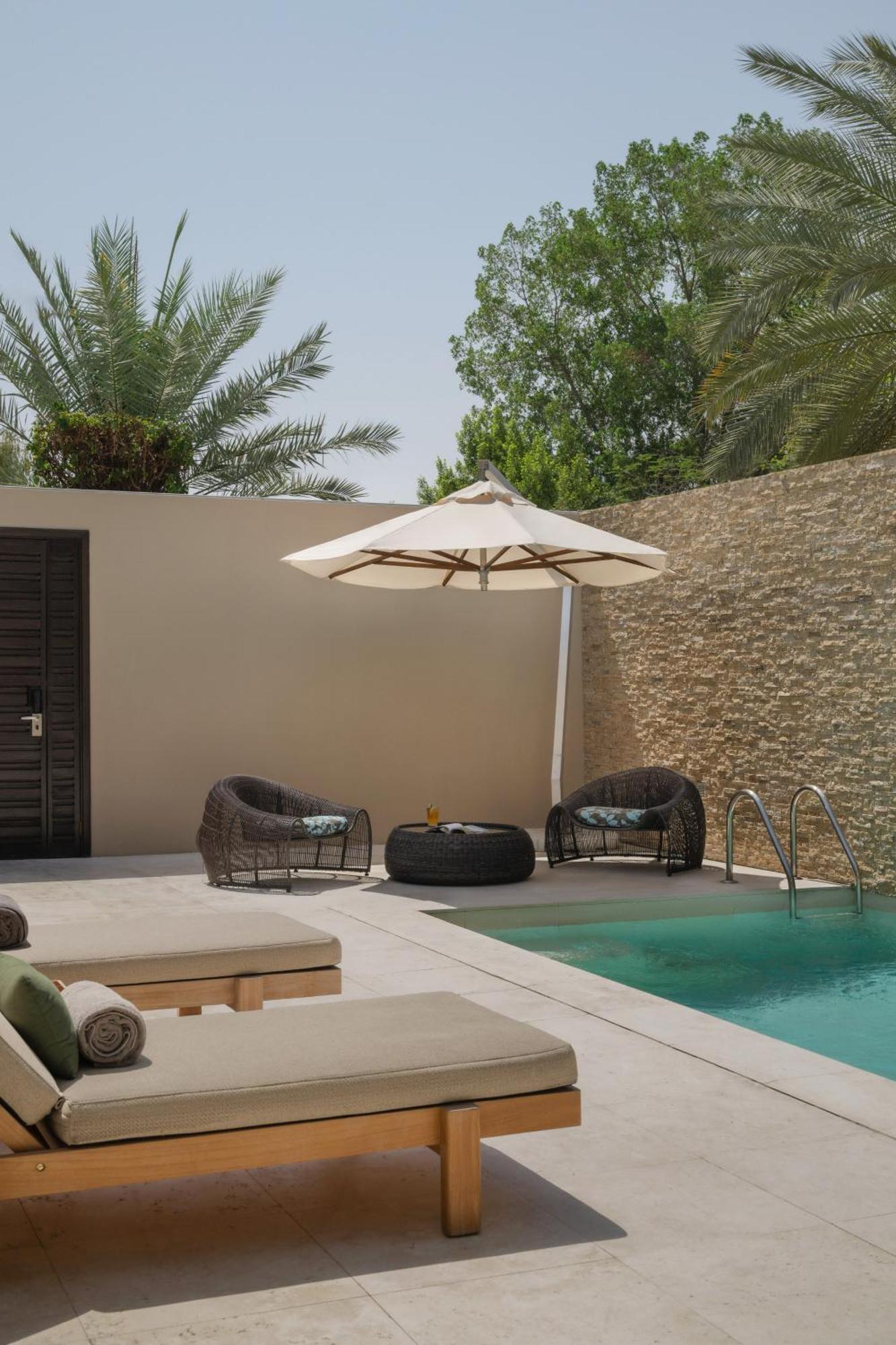 Meliá Desert Palm Member of Meliá Collection Dubái Exterior foto Private pool at the One & Only Royal Mirage