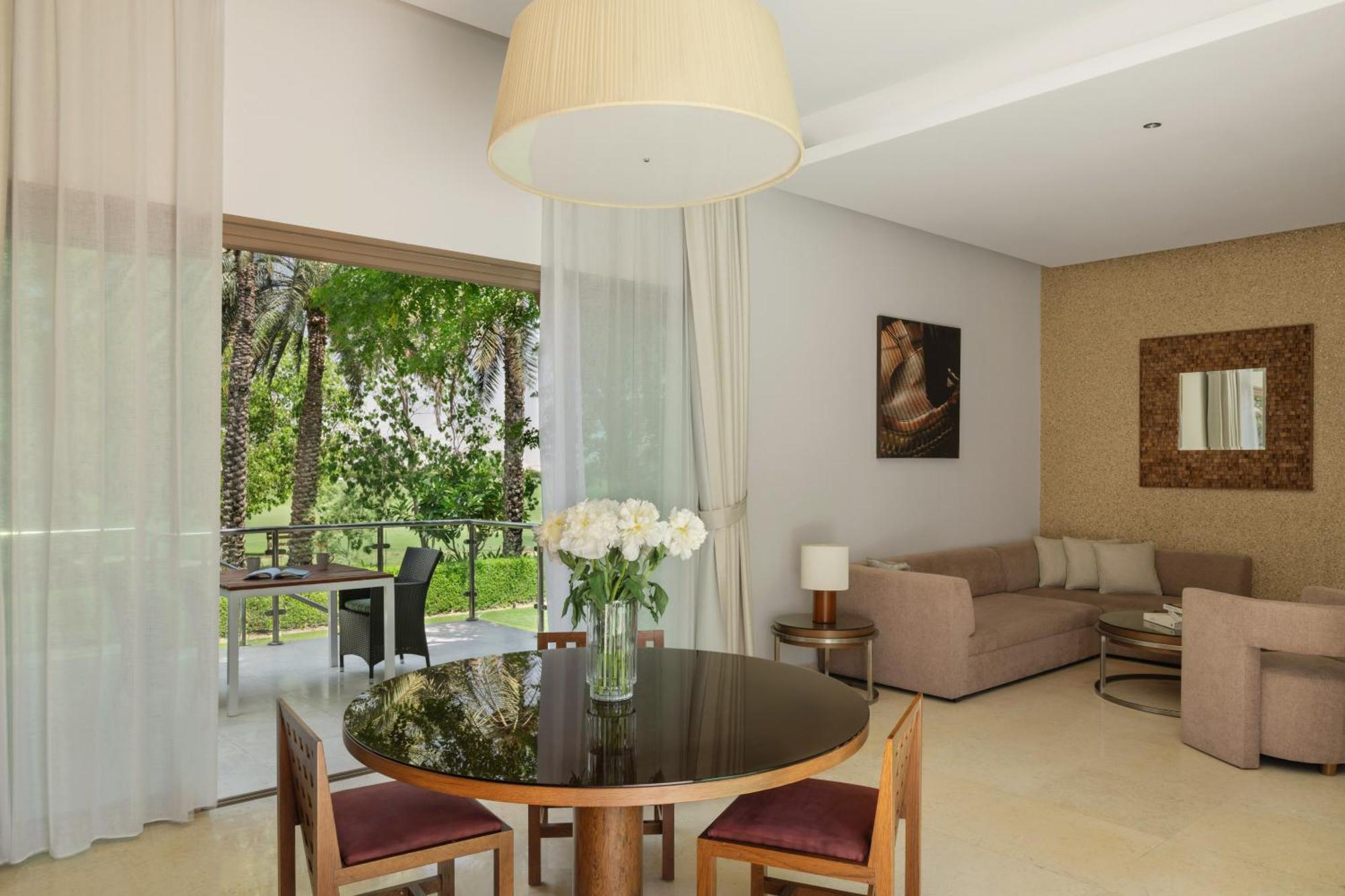 Meliá Desert Palm Member of Meliá Collection Dubái Exterior foto 3D rendering of a living room