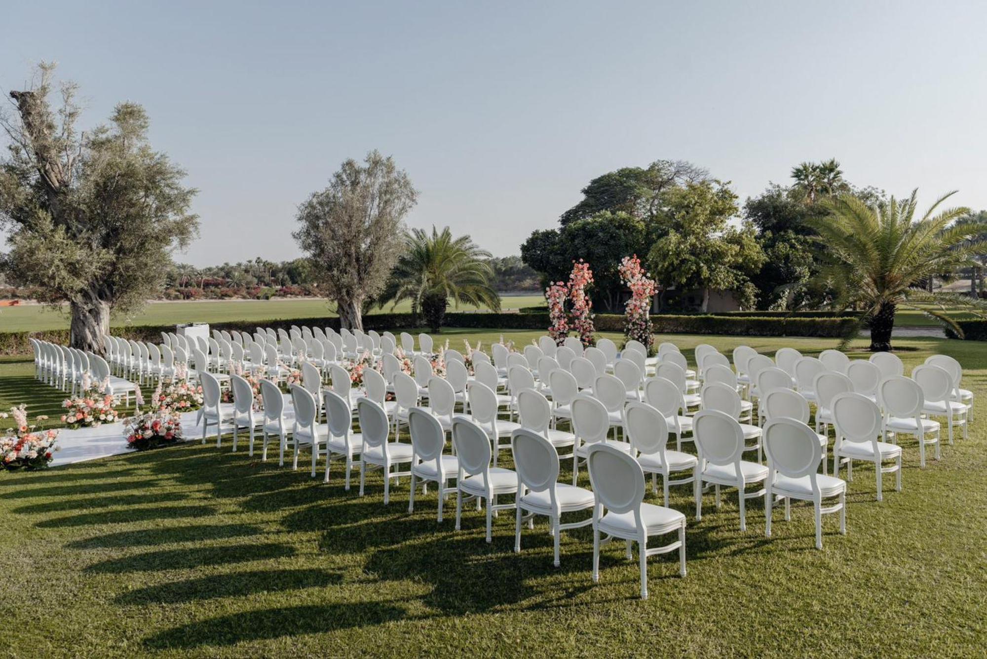 Meliá Desert Palm Member of Meliá Collection Dubái Exterior foto The venue of the wedding